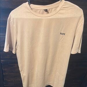 Tan Short Sleeve Tee for Effortless Style
